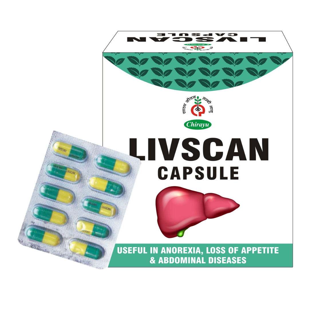LIVSCAN CAPSULES: Ayurvedic/Natural Capsules Useful For Liver Problems