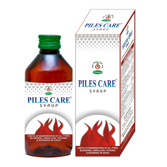 PILES CARE SYRUP: Ayurvedic/Natural Syrup Useful For Useful in All Types of Haemorrhoids